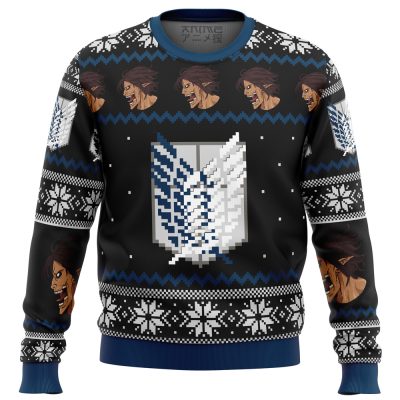 35618 men sweatshirt front 16 - Attack on Titan Gifts
