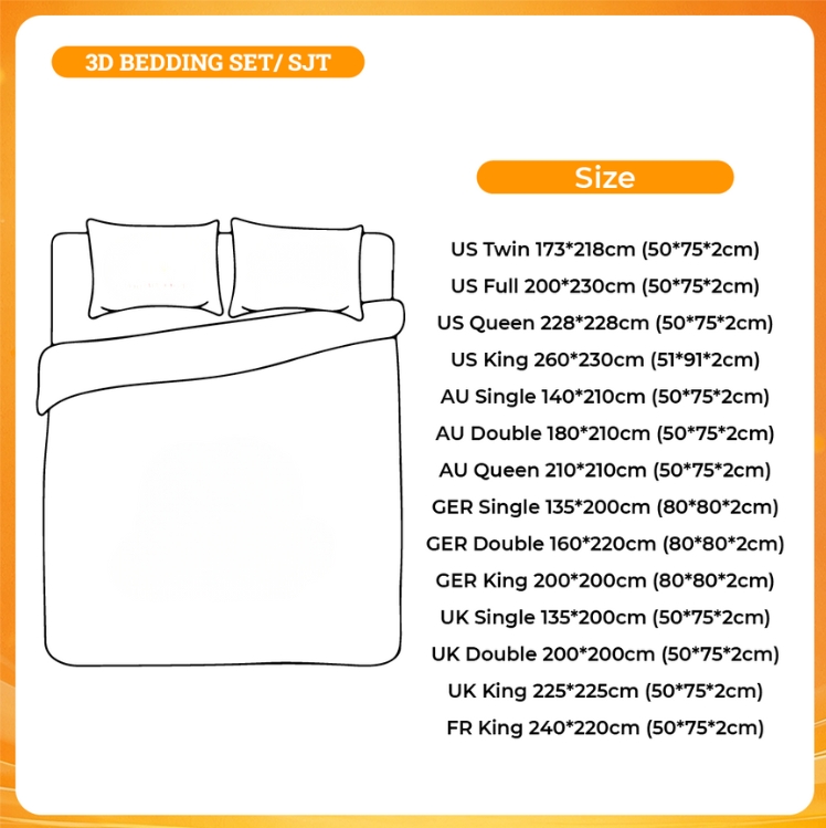 3D BEDDING SET - Attack on Titan Gifts