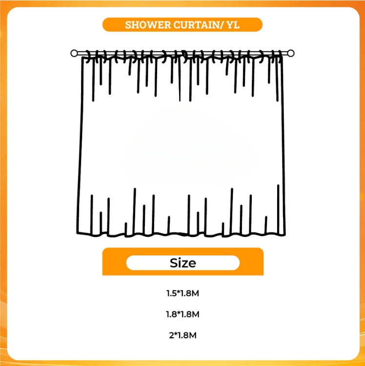 3D shower curtain - Attack on Titan Gifts