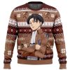 Levi Ackerman Attack on Titan men sweatshirt FRONT mockup - Attack on Titan Gifts